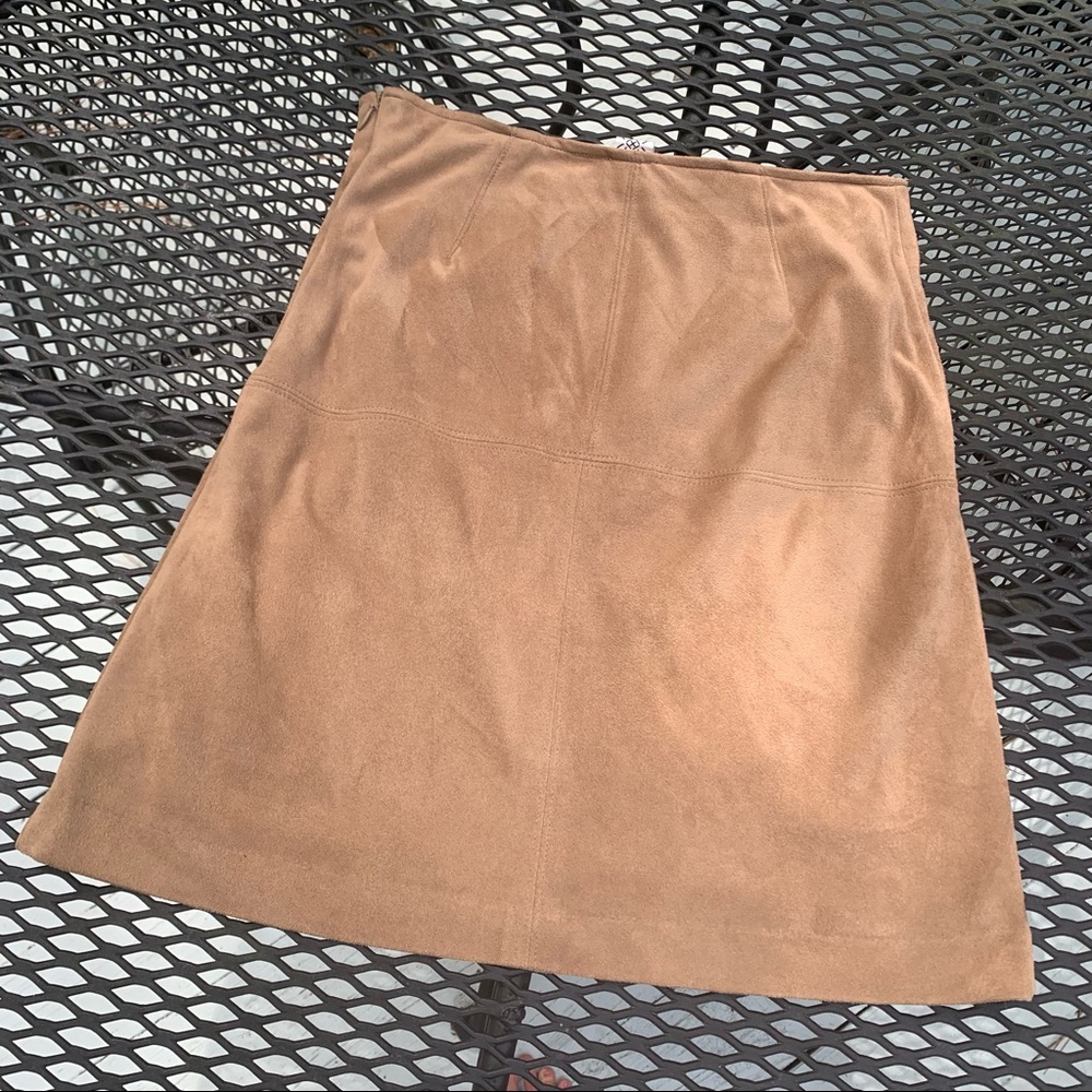 70s style midi brown skirt - Picture 3 of 11